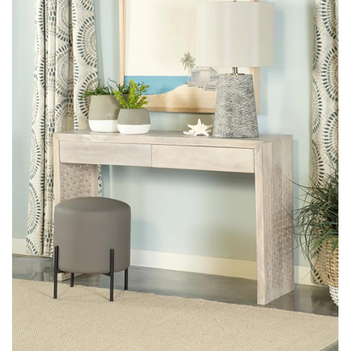 Gracie Oaks Dainn Rectangular 2-drawer Console Table - Wayfair Canada